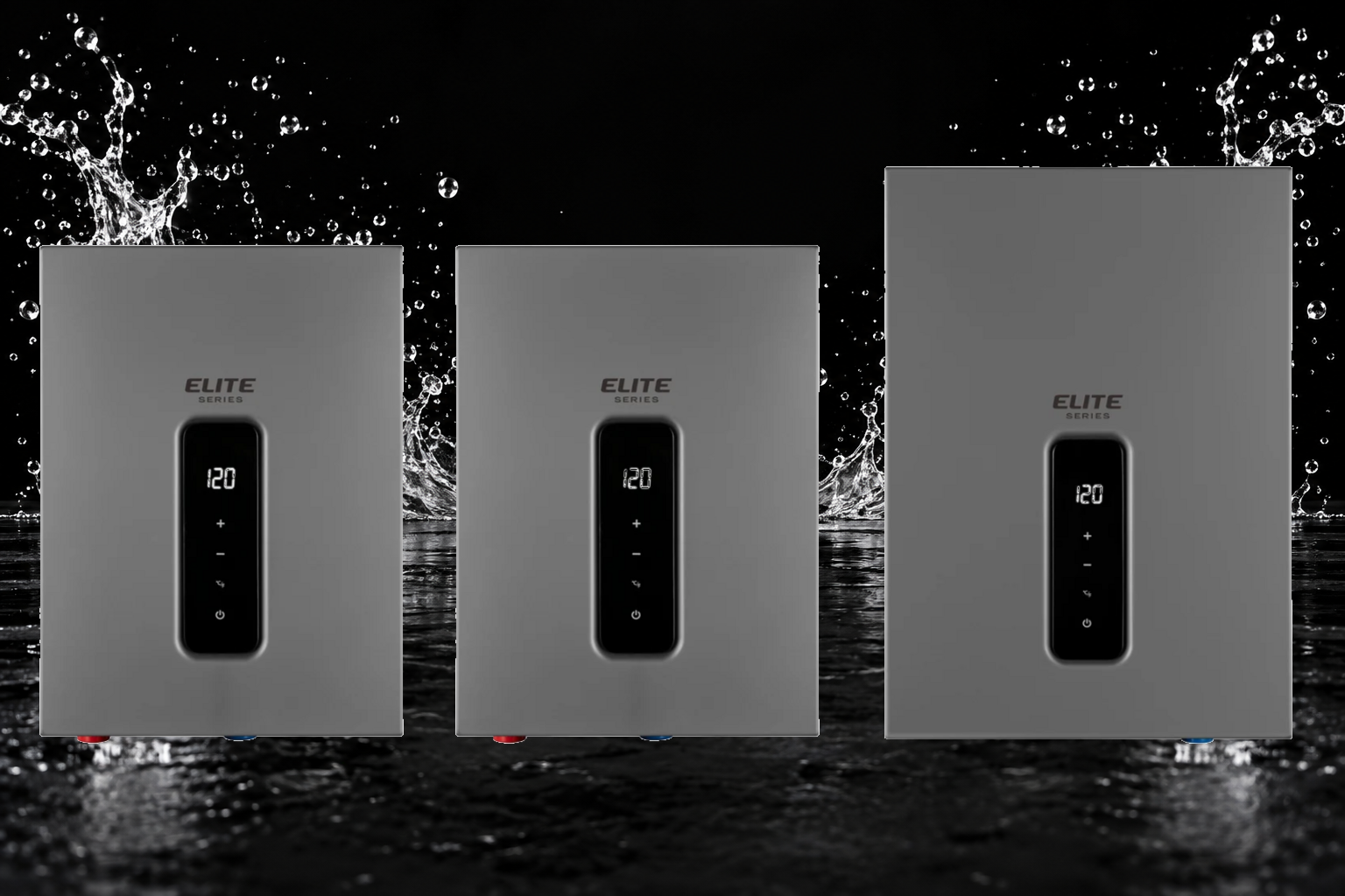 Drakken high-flow electric tankless water heaters